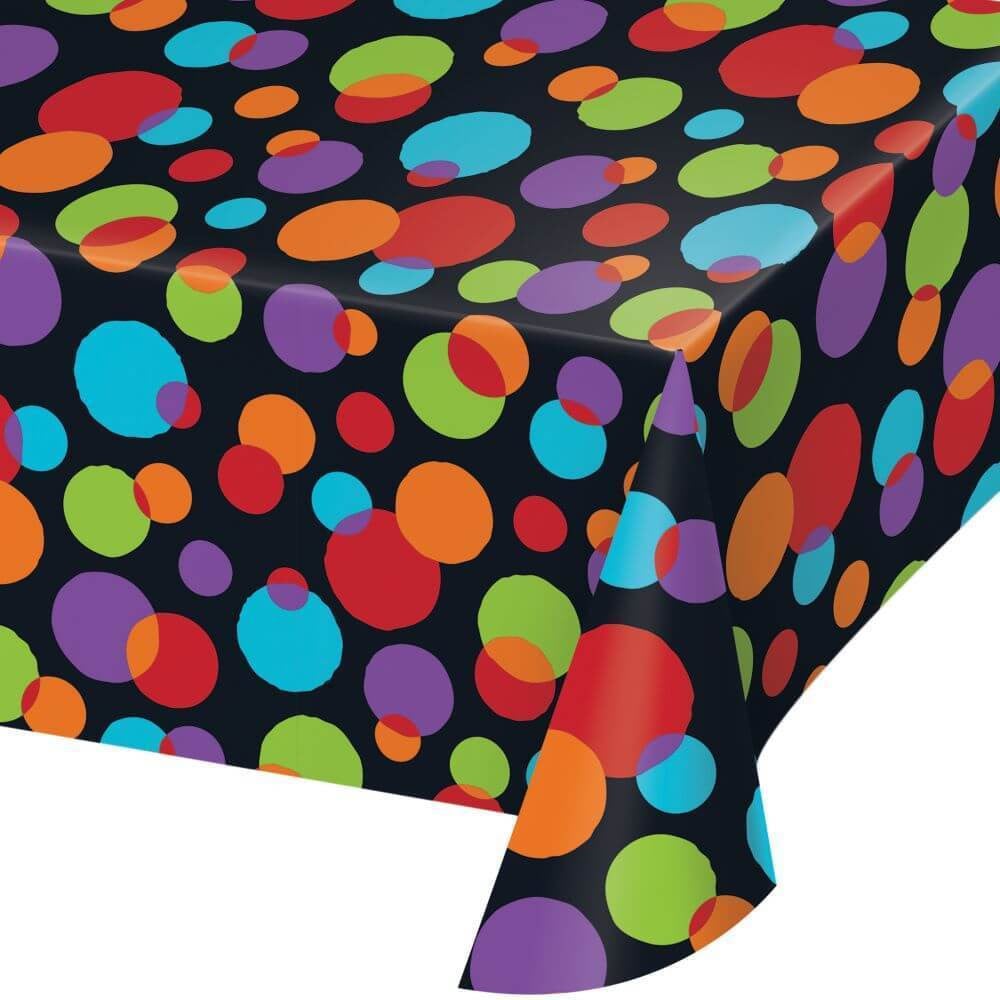 Balloon Birthday Tablecover Pl Aop 54X102 