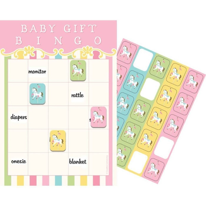 Carousel Game Bingo 10Ct 