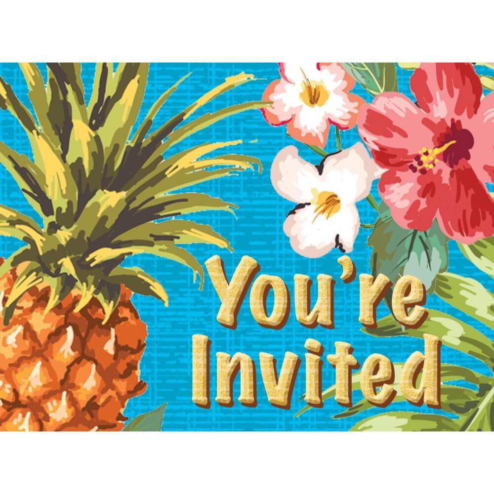 Aloha, Invitation 8ct 