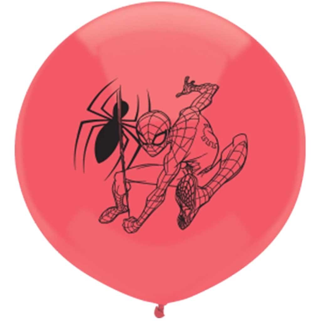 MARVEL&#39;S SPIDER-MAN WATERMELON RED ROUND 03CT 17IN 