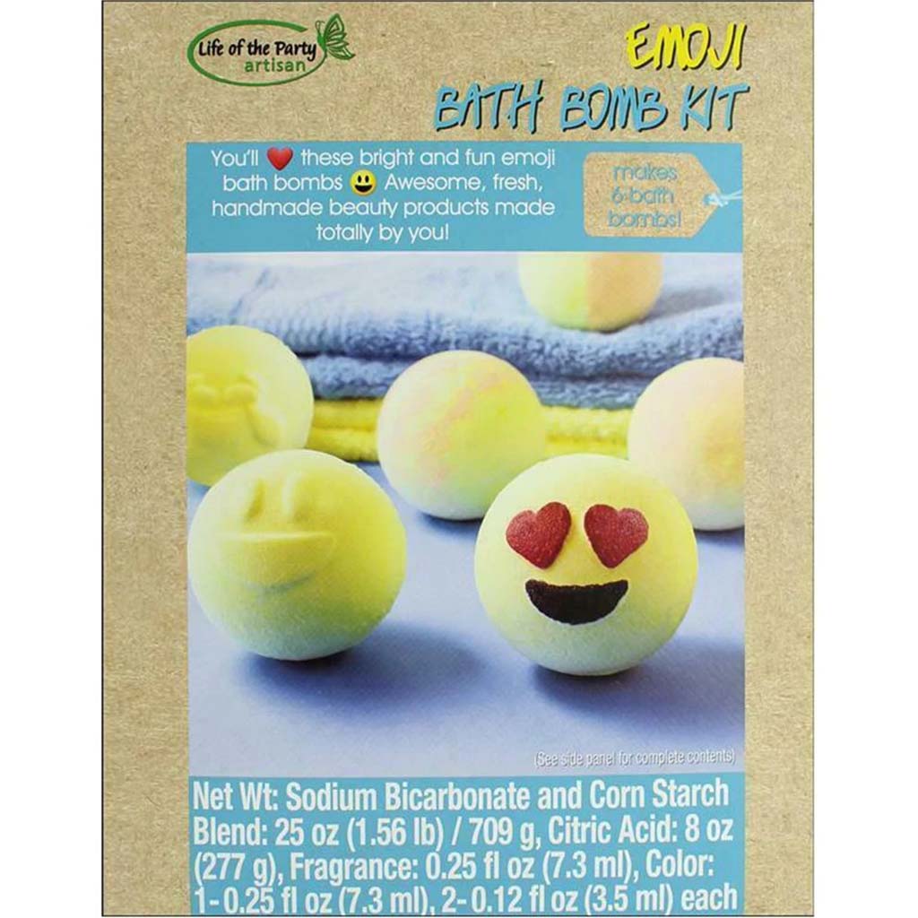 KIT BATH BOMB-EMOJI