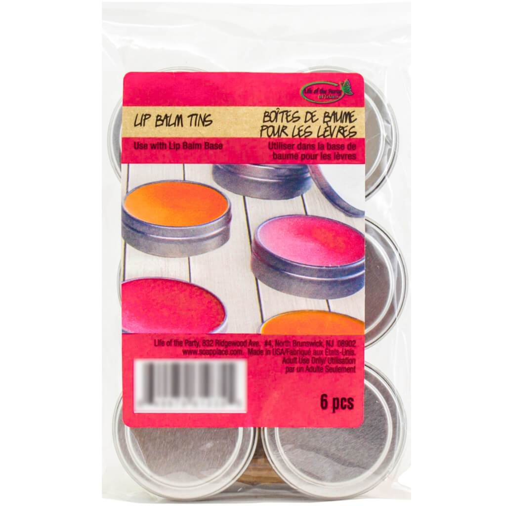 LIP BALM TINS 6PACK