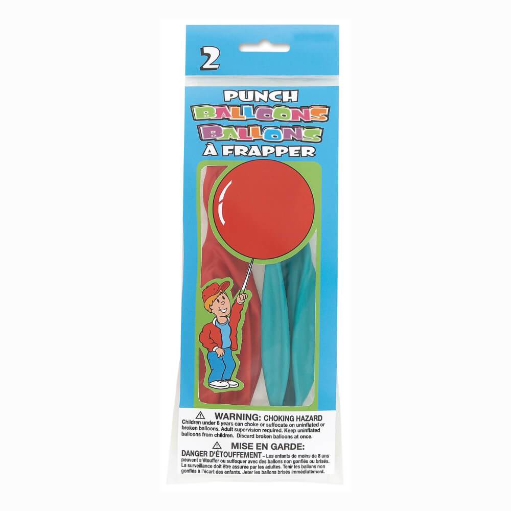 Punch Balloons, 2ct 