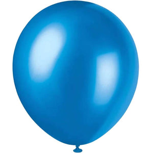 Latex Balloon 12in, Sapphire Blue 