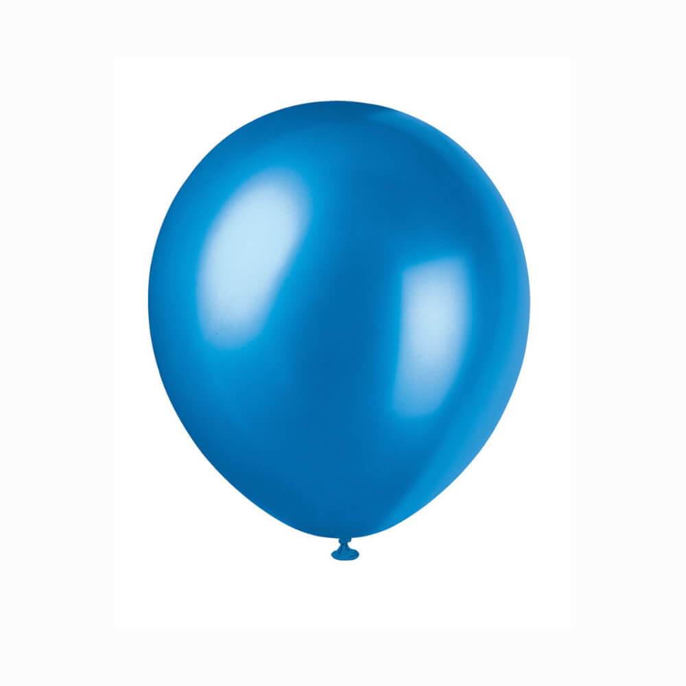 Latex Balloon 12in, Sapphire Blue 