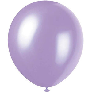 Latex Balloon 12in, Dusty Lavender Pearlized 