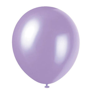 Latex Balloon 12in, Dusty Lavender Pearlized