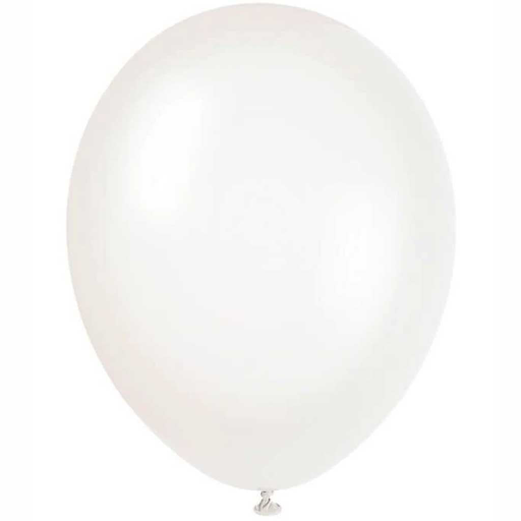 Latex Balloons 12in, Transparent Crystal Premium 