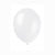 Latex Balloon 12in, Linen White Crystal Premium