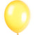 Latex Balloon 12in, Lemon Yellow Crystal Premium 