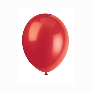 Latex Balloon 12in, Cherry Red Crystal Premium