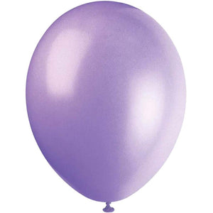 Latex Balloon 12in, Lilac Lavender Crystal Premium 