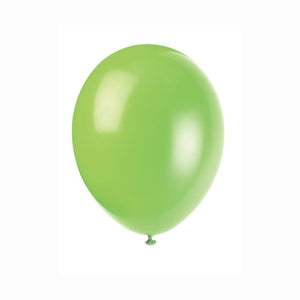 Latex Balloon 12in, Neon Lime Crystal Premium