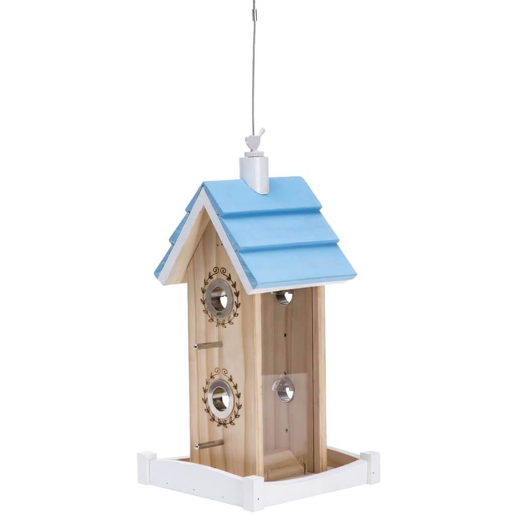 Bird Feeder Wood House - 2lbs 