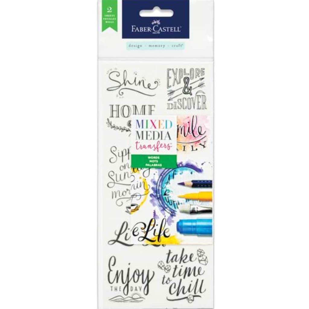 Faber-Castell Mixed Media Stencils -Classic