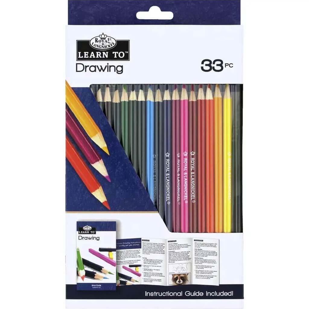 Learn To Drawing Set 33pc