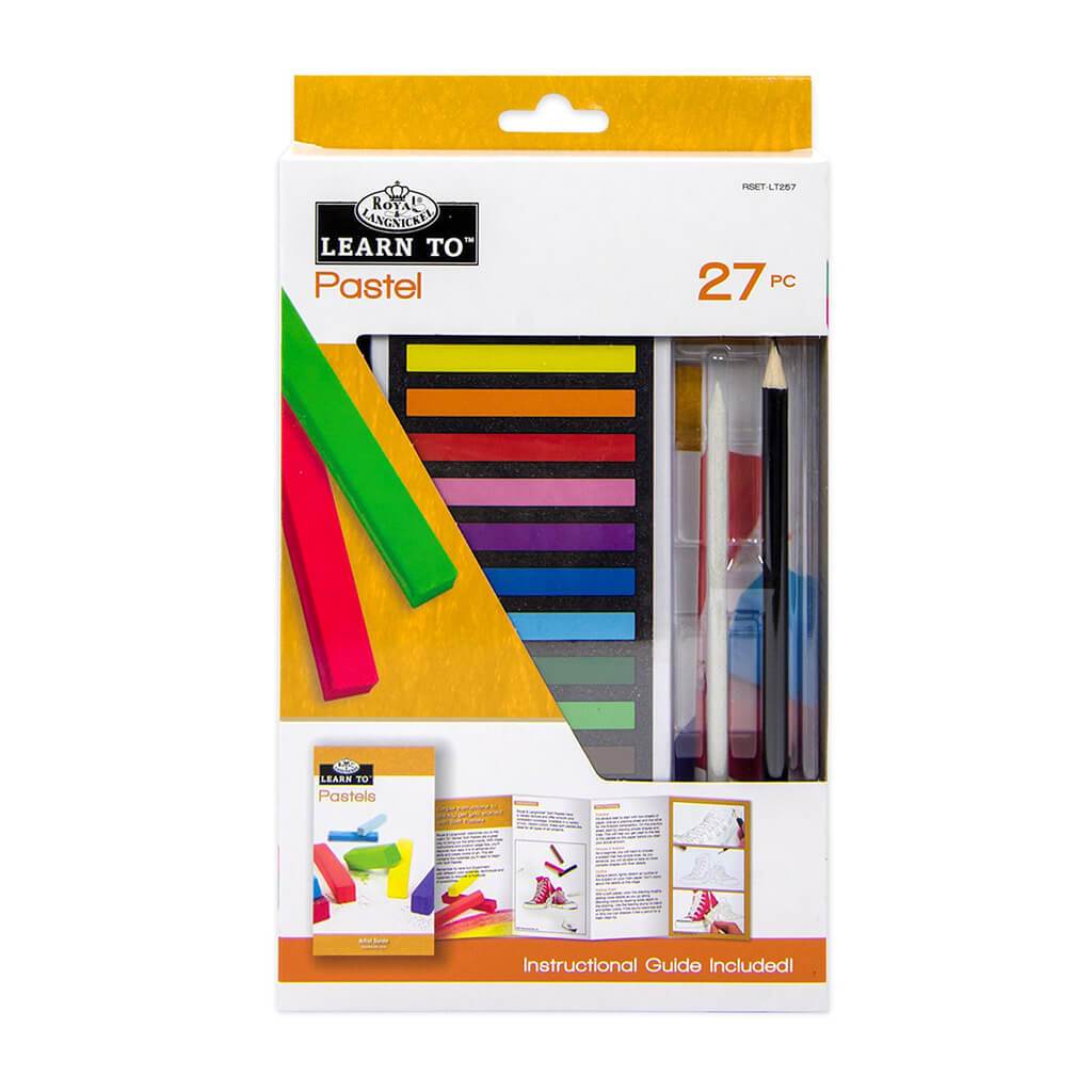 Learn To Pastel Art Set 27pcs