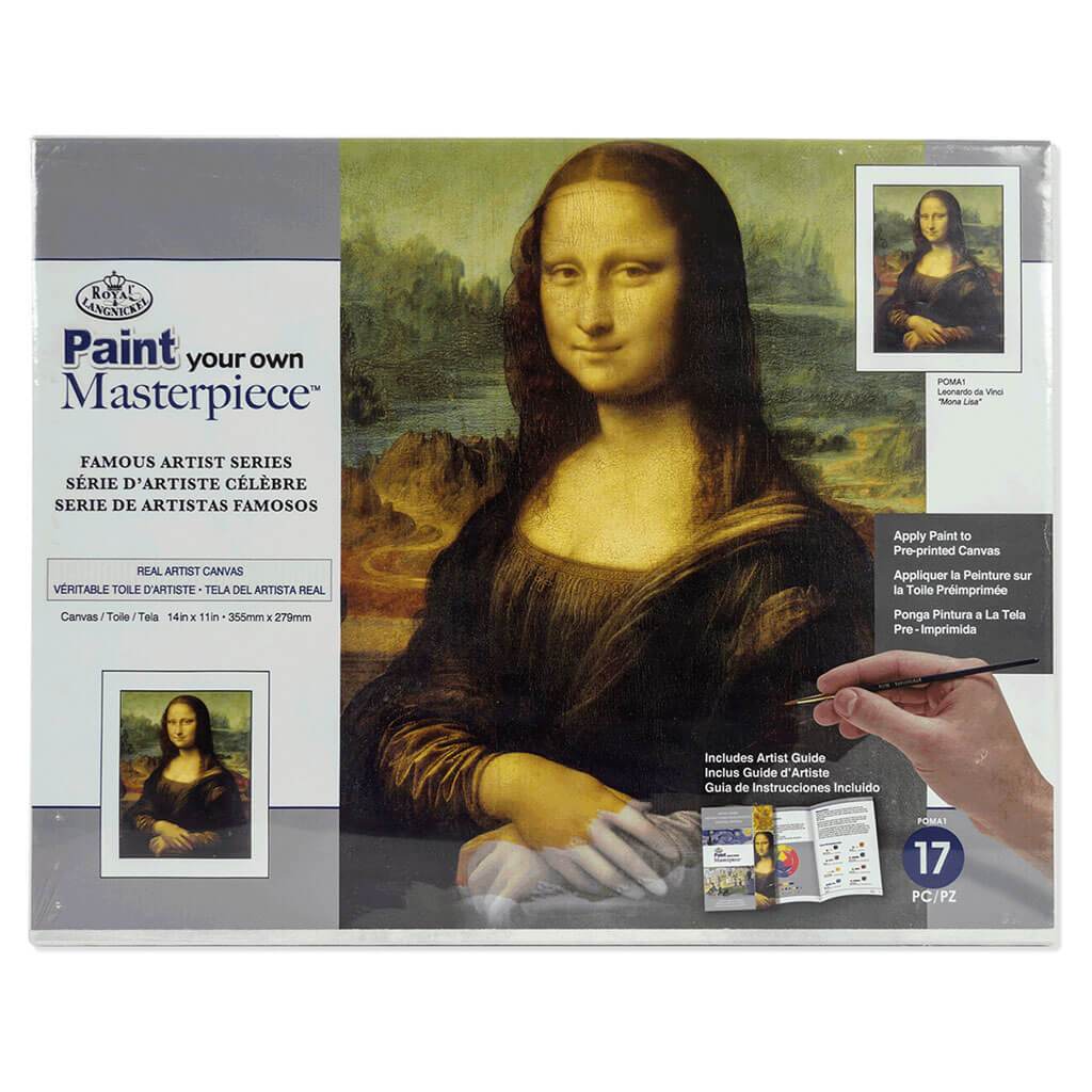 Paint your own Masterpiece Mona Lisa