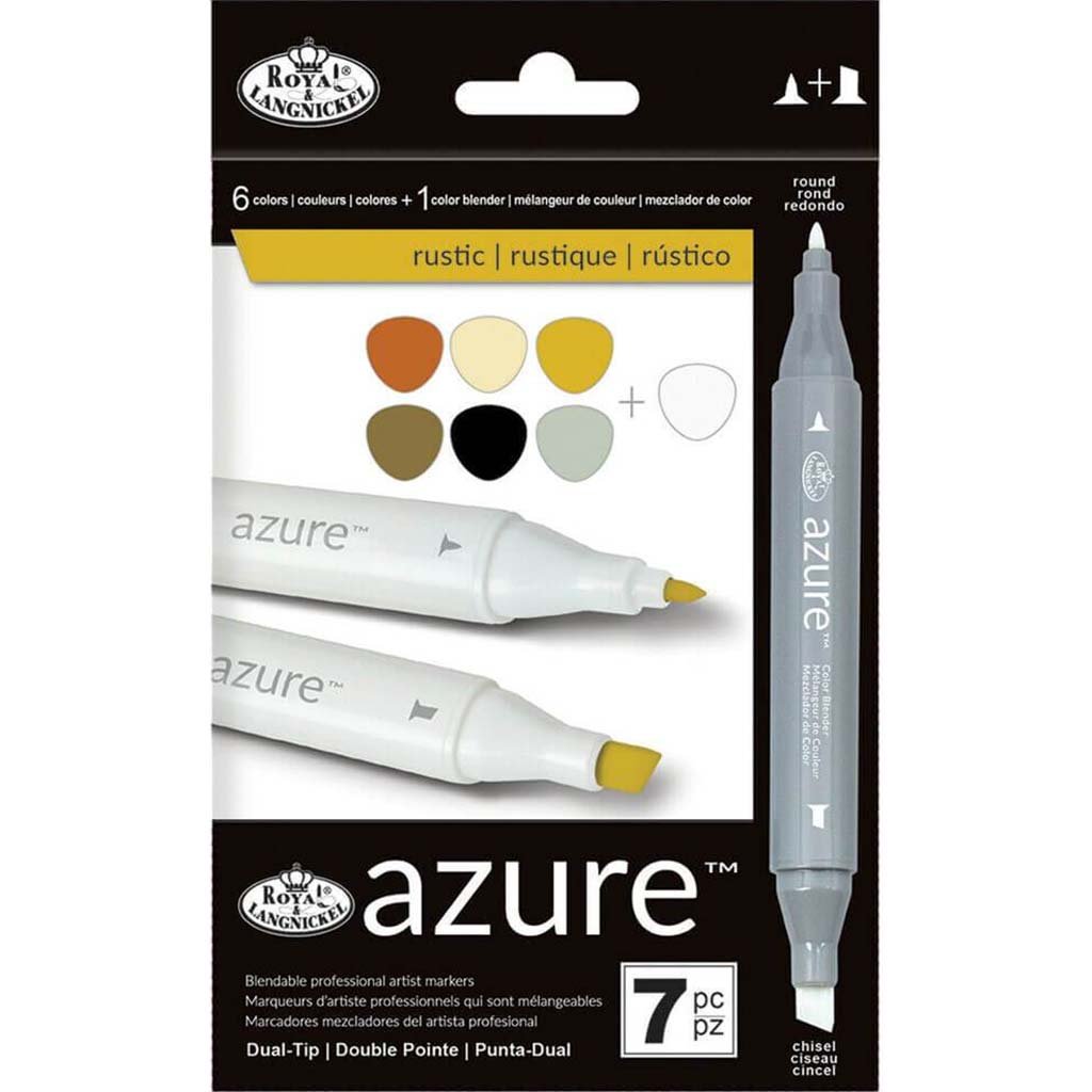 Marker Set Rustic Color 7pc