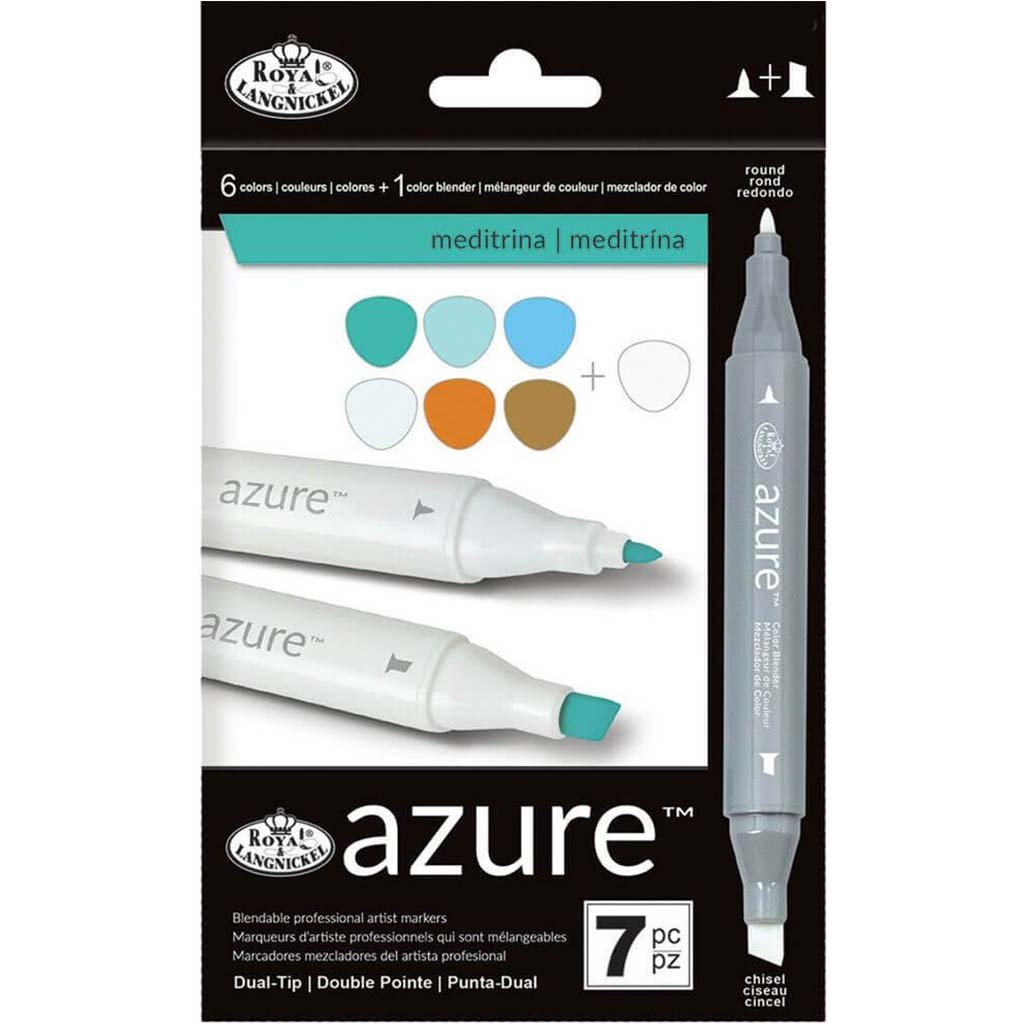 Marker Set Meditrina Color 7pc