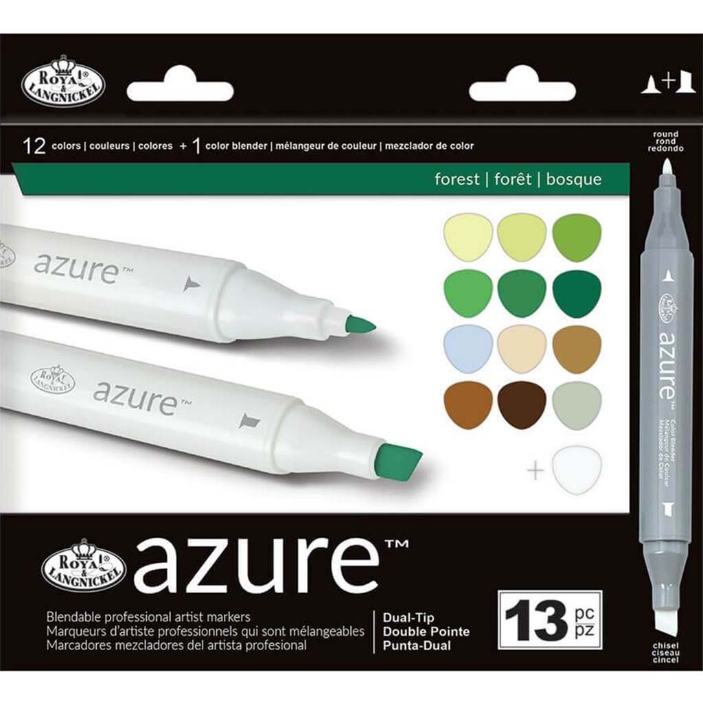 Marker Set Forest Color 13pc