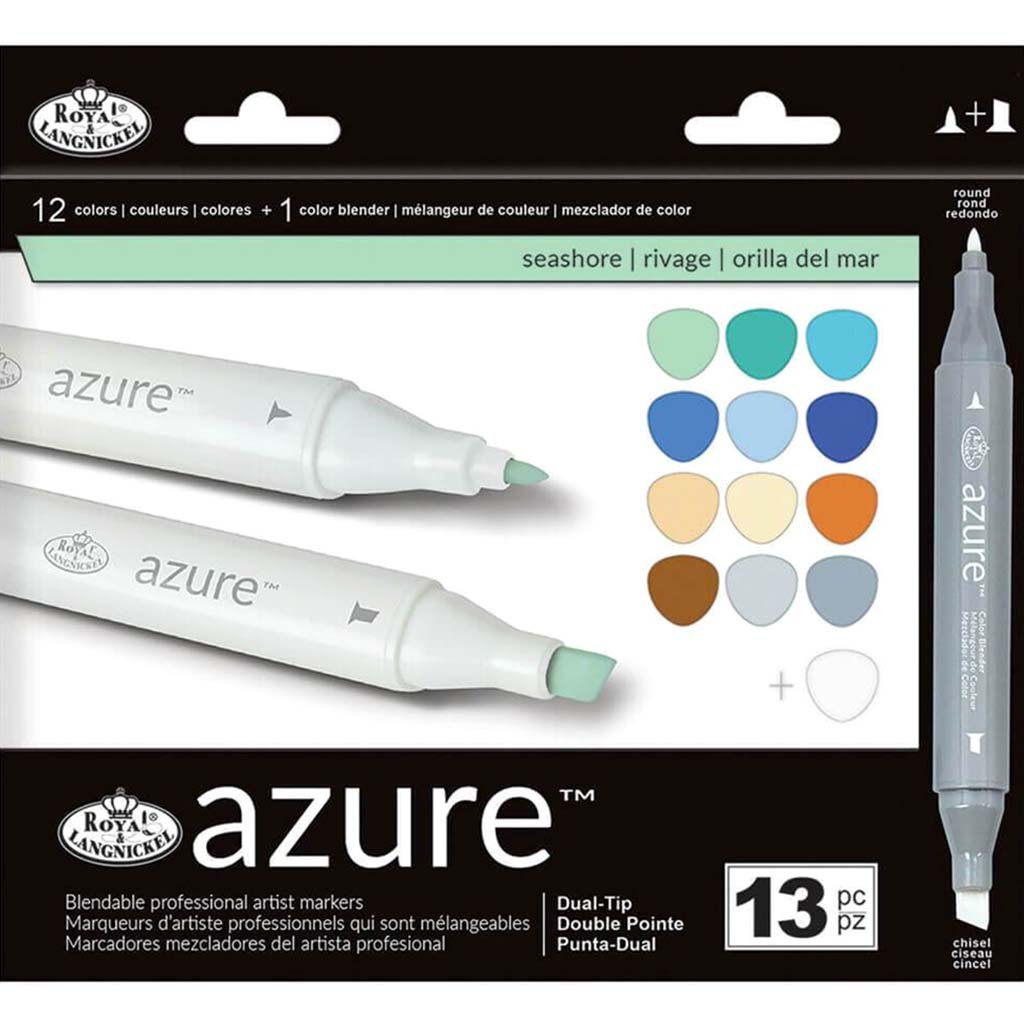 Marker Set Seashore Color 13pc