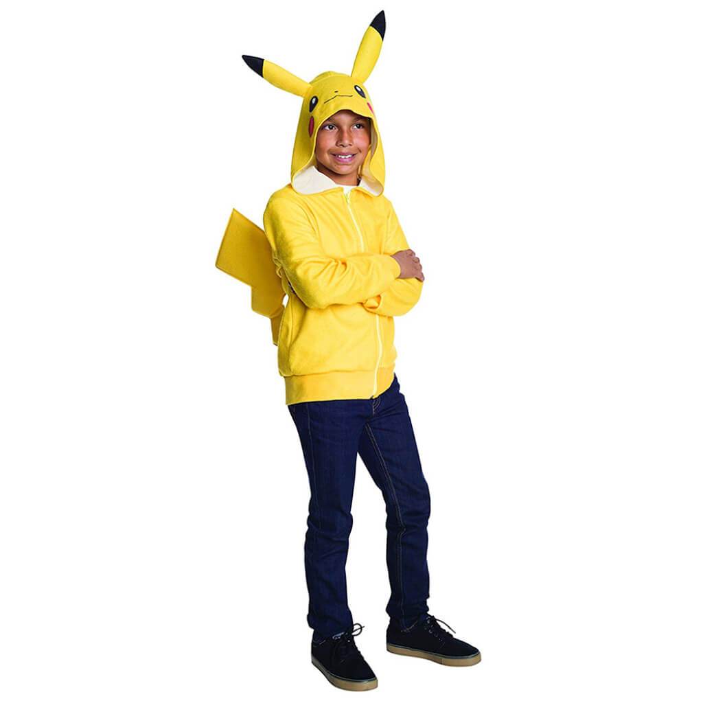 Pikachu Hoodie With Tail