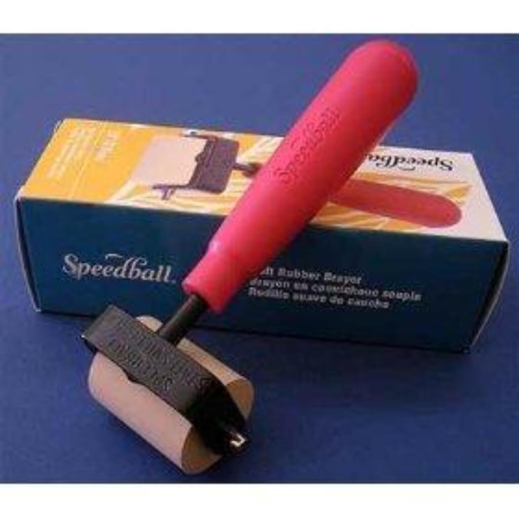 Deluxe Soft Rubber Brayer 2-1/2in No.72