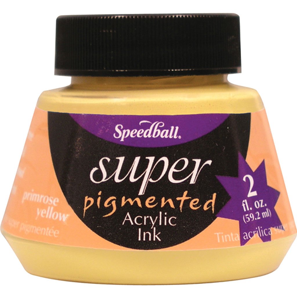 Super Pigmented Acrylic Ink 2oz Primrose Yellow