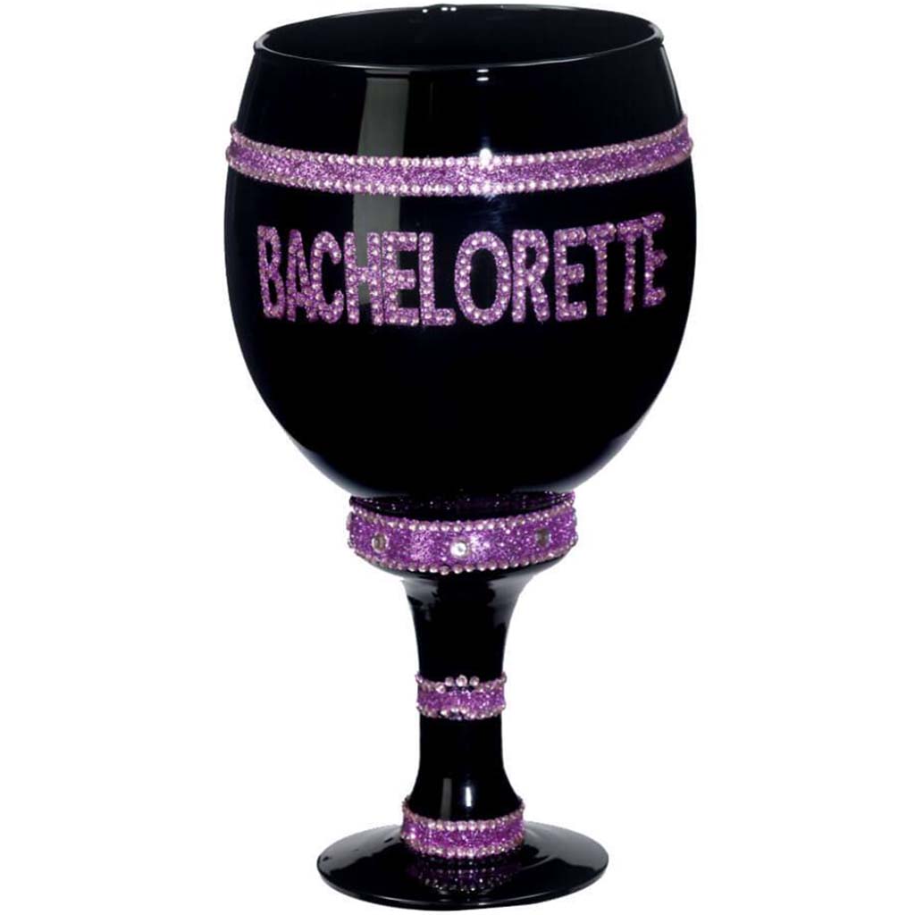 Bachelorette Jumbo Goblet Glass