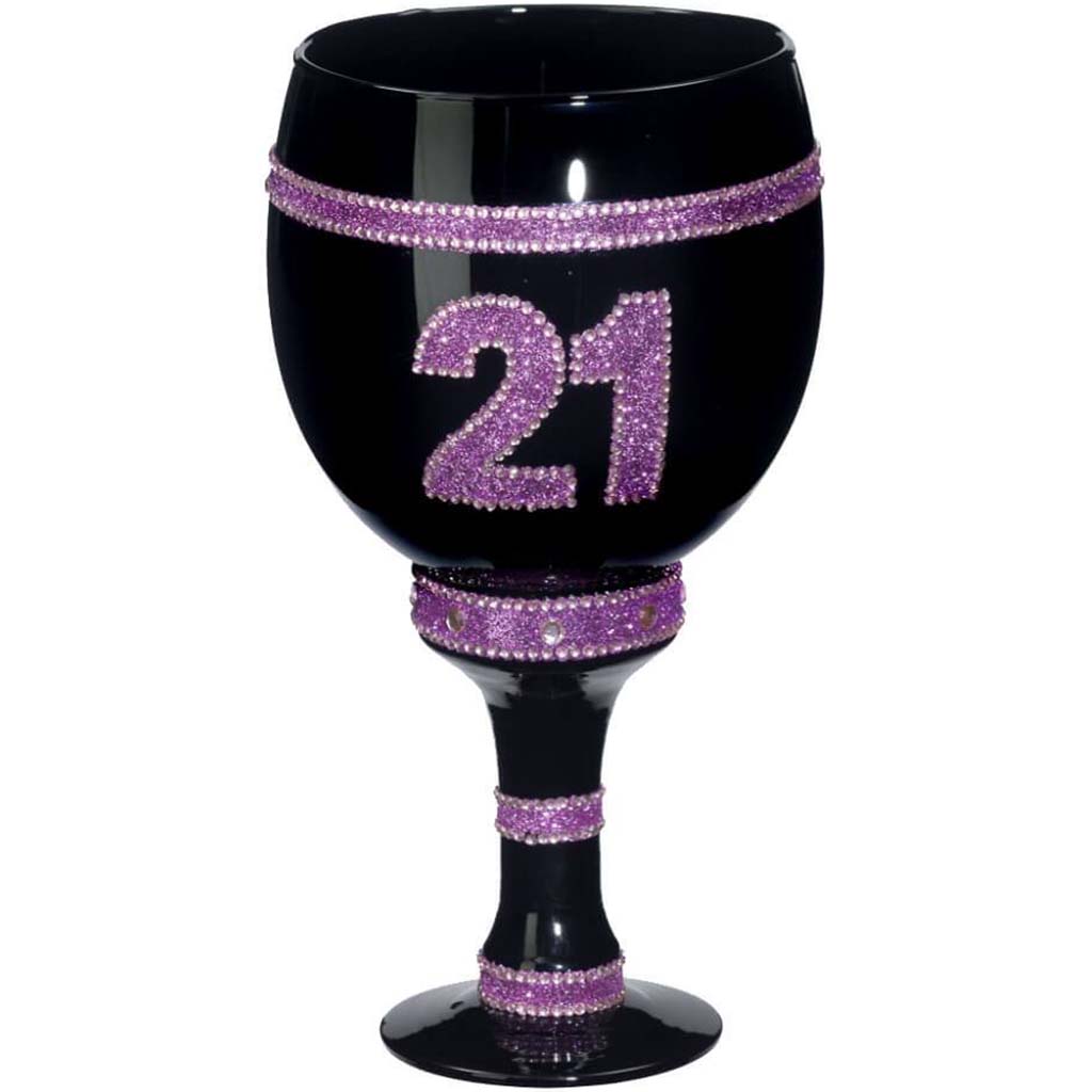 Jumbo Goblet Glass 21