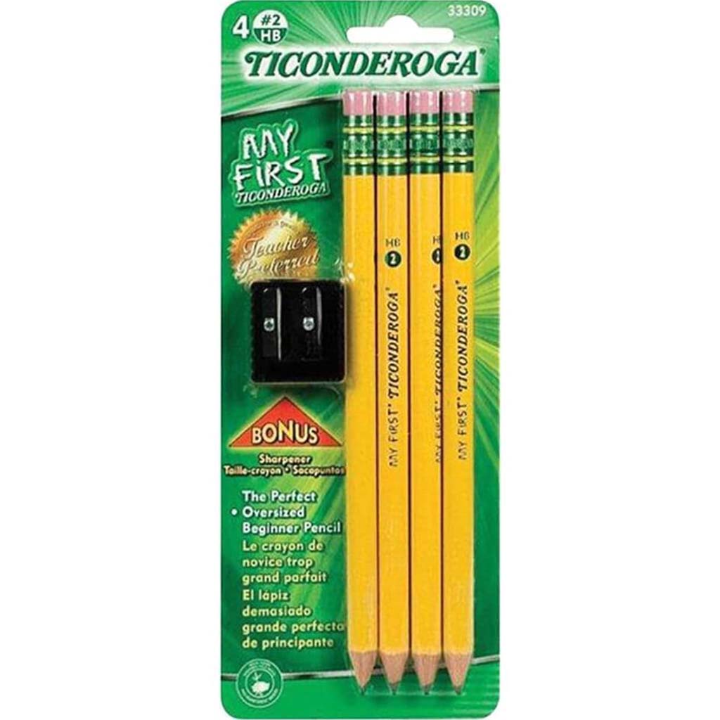 MY FIRST PENCIL WITH SHARPENER 