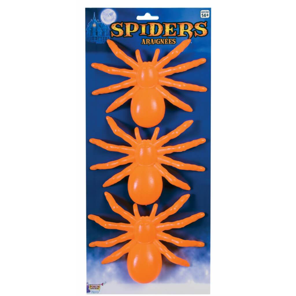 MINI SPIDER SET 3PCS ASST COLOR 