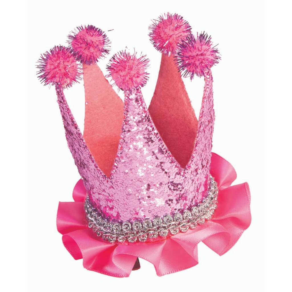 Mini Party Crown Hair Clip