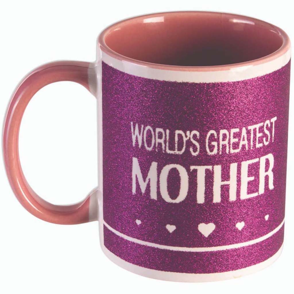 Glitter Mug World&#39;s Greatest Mother