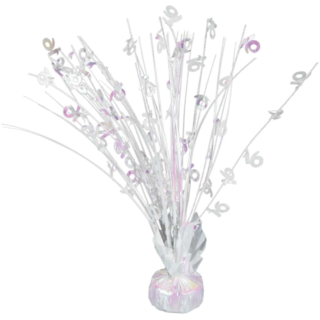 #16 White Centerpiece Balloon Weight