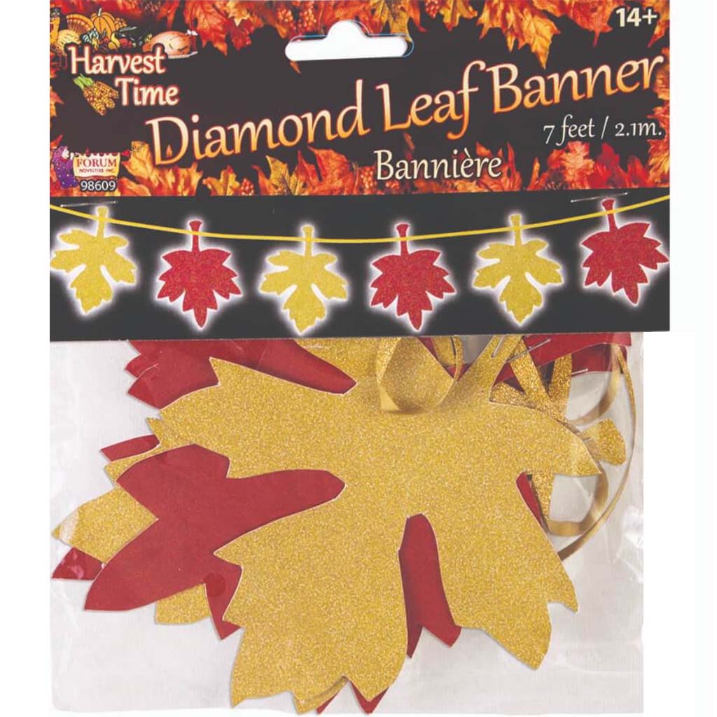 Diamond Leaf Banner