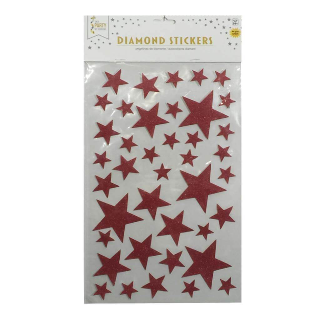 Diamond Star Sticker 1 Sheet