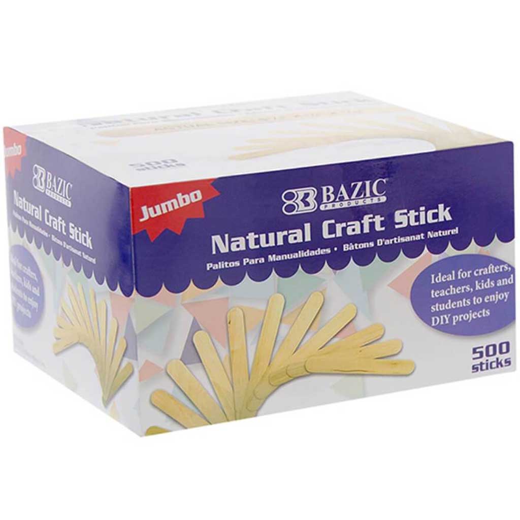 Jumbo Natural Craft Stick 