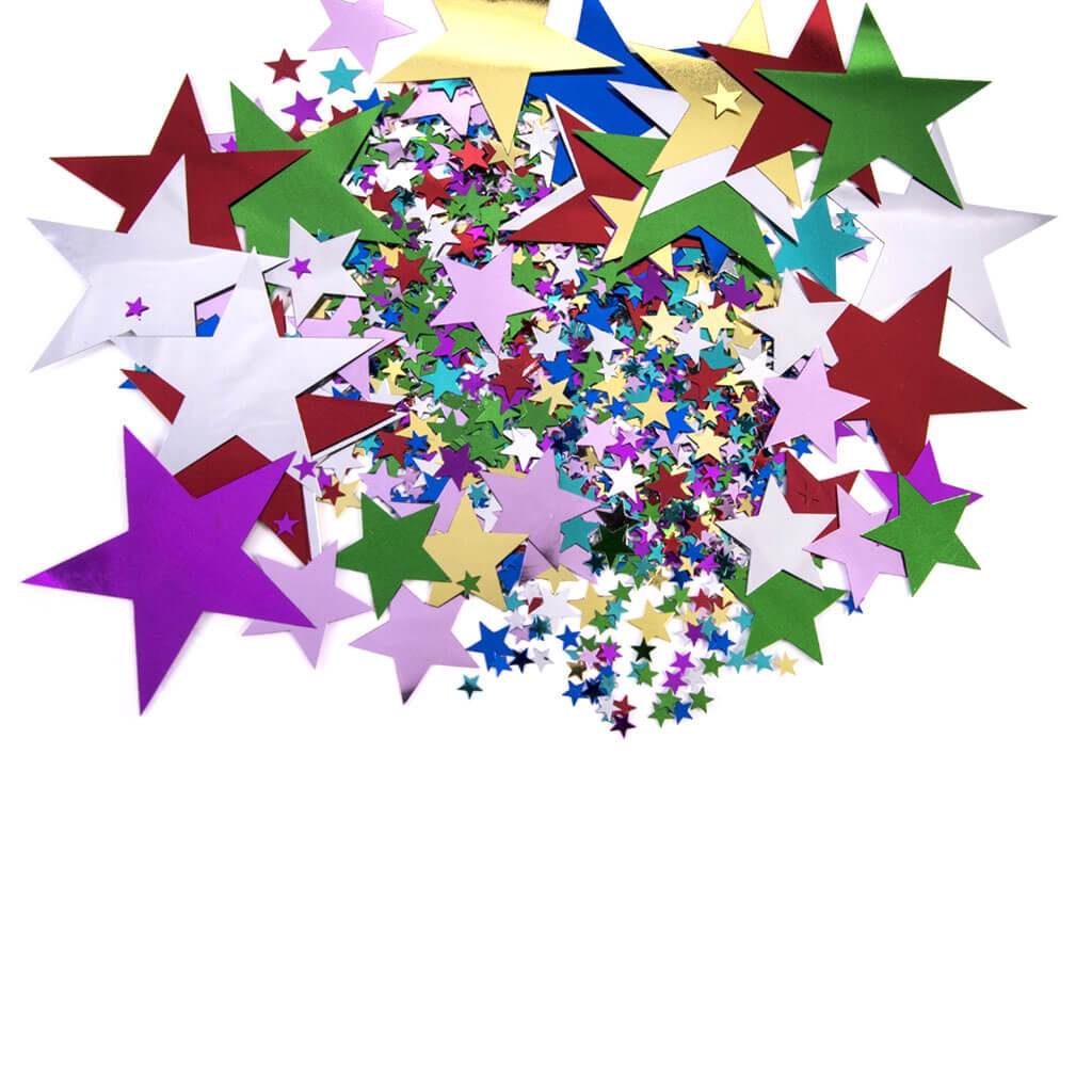 Multi Colors Star  Confetti