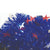 Patriotic Tinsel Garland 9ft