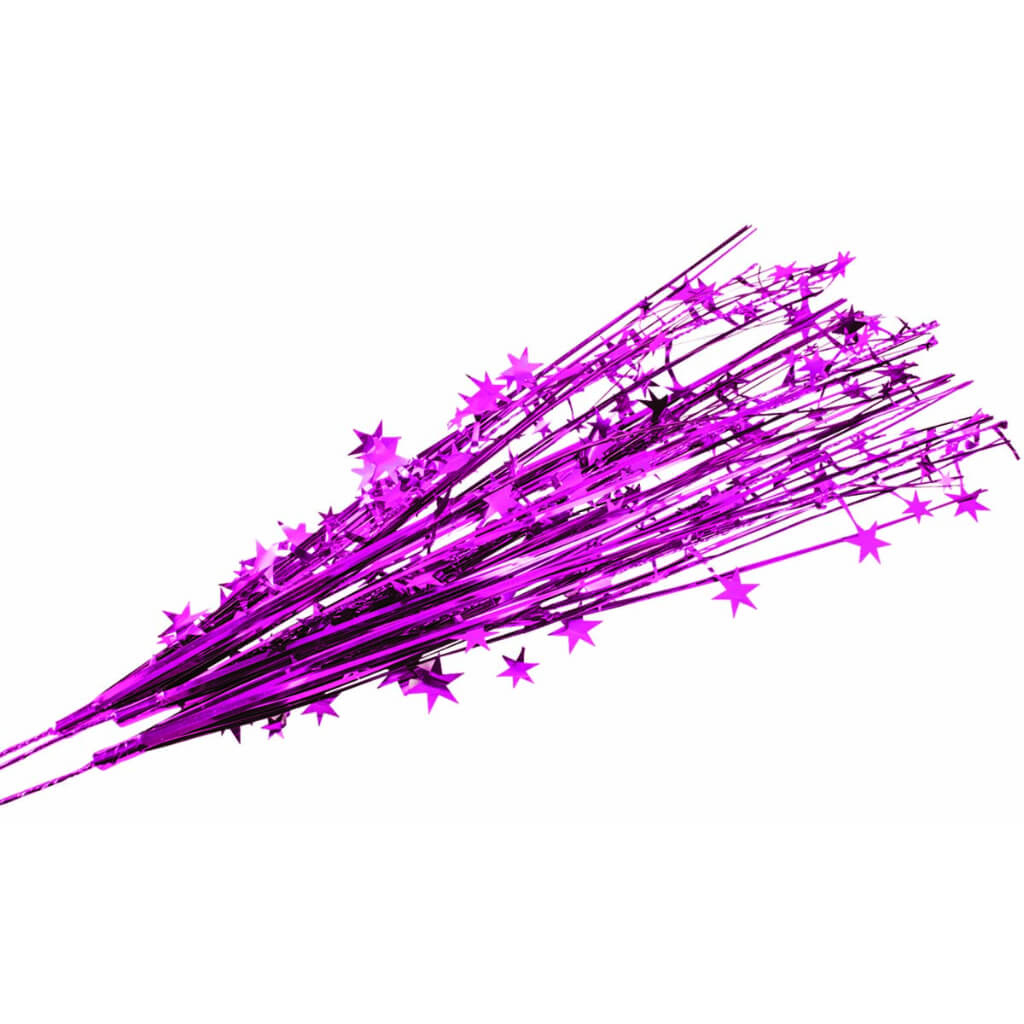 STAR SPRAY 19" HOT PINK 