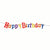 Diamond Happy Birthday Banner 7in