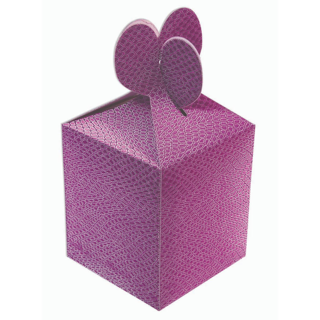 Diamond Gift Box Snake Skin Royal Blue