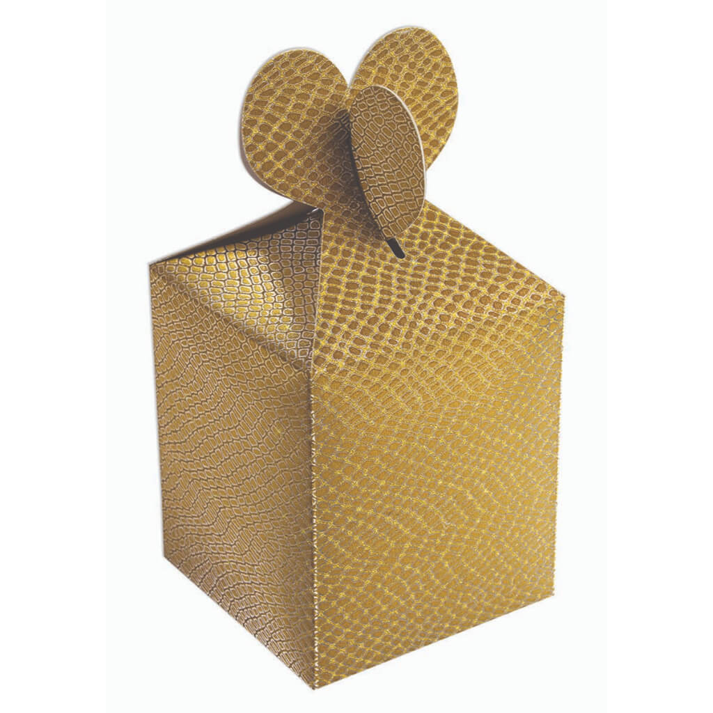 Diamond Gift Box Snake Skin Royal Blue