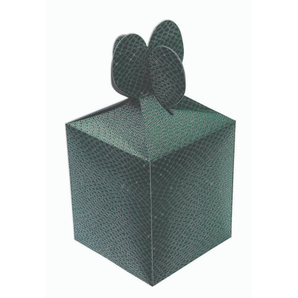 Diamond Gift Box Snake Skin Royal Blue