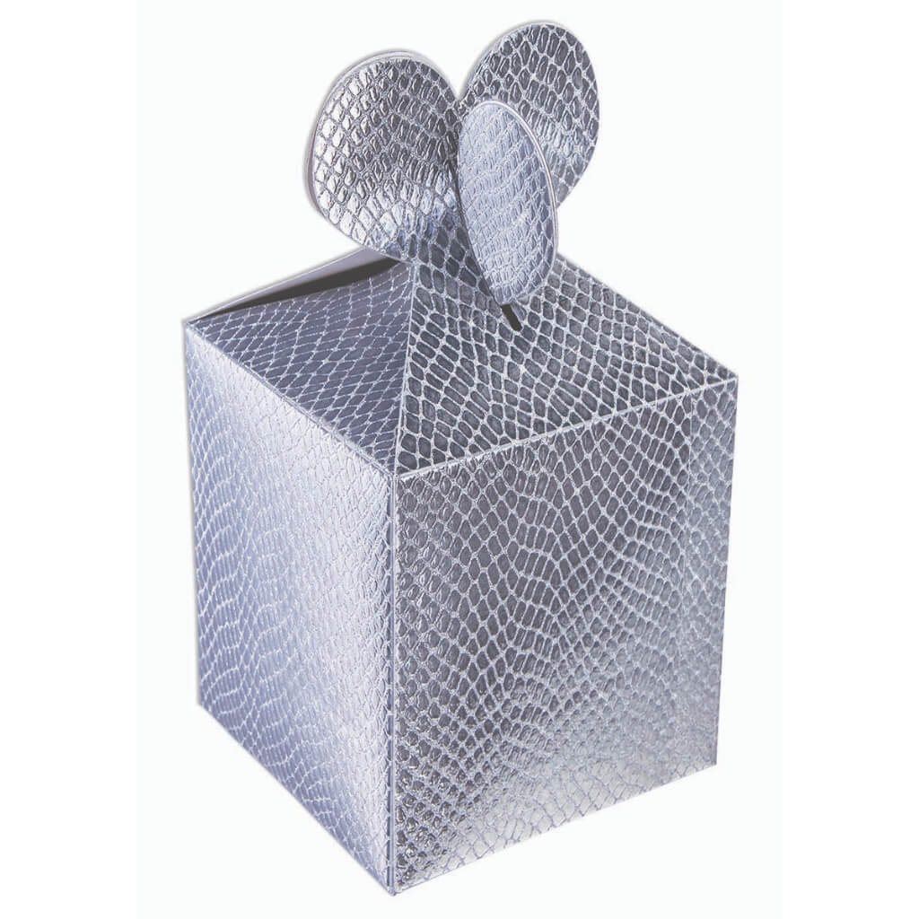 Diamond Gift Box Snake Skin Royal Blue