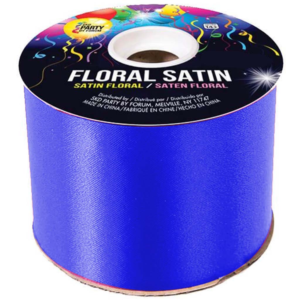 #40 Floral Satin Ribbon