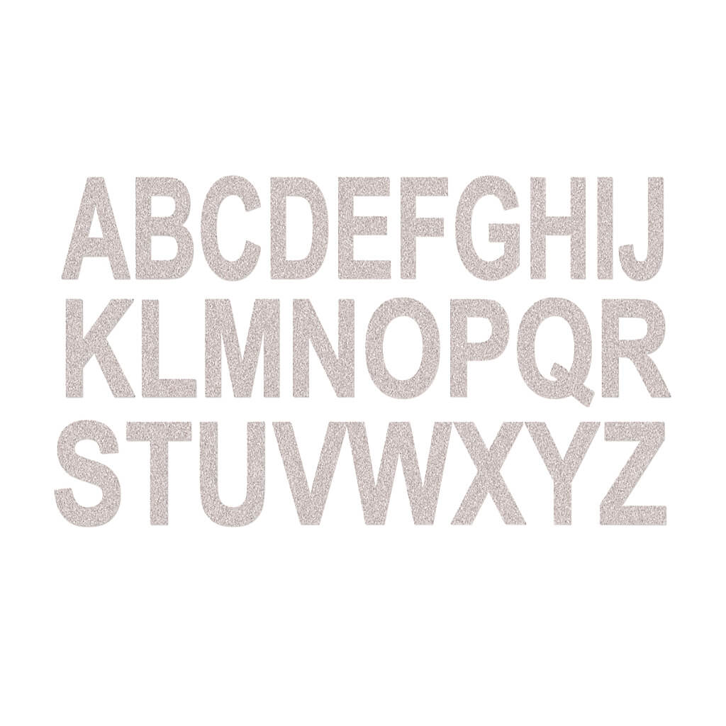 Diamond  Letter Sticker 1 Sheet