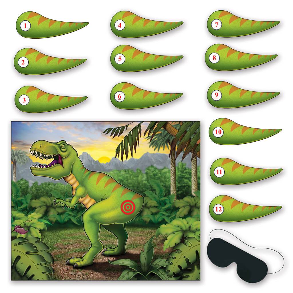 Pin The Tail on The Dinosaur 